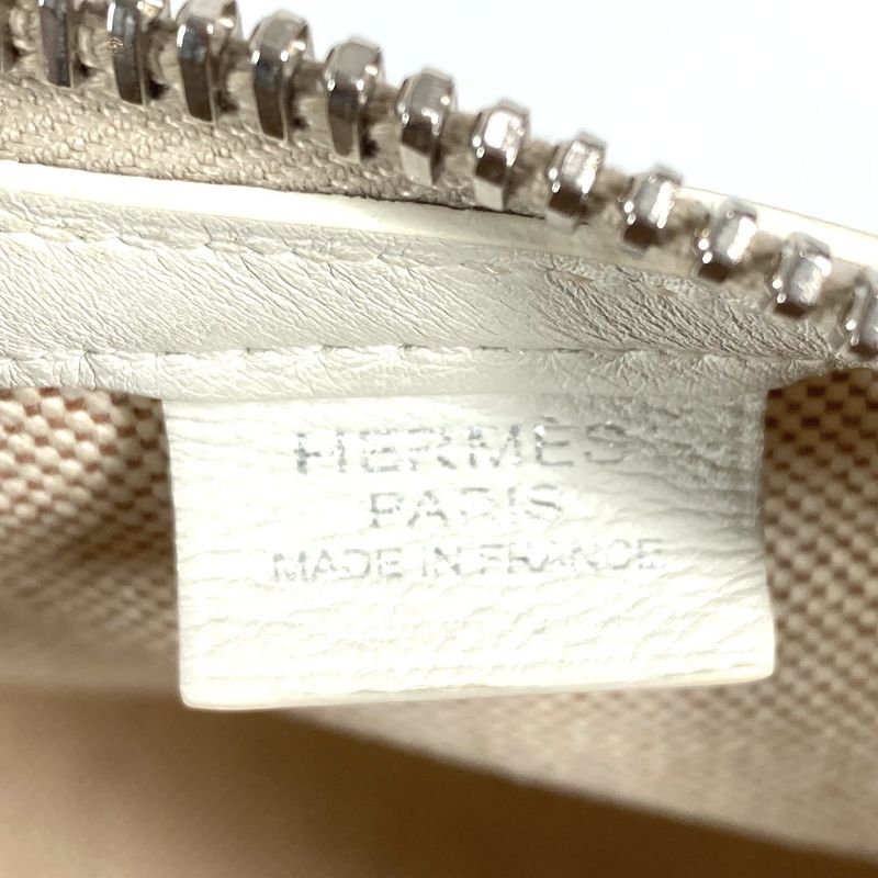 Hermes Handbag Porochon Mademoiselle Toile Ashe Beige