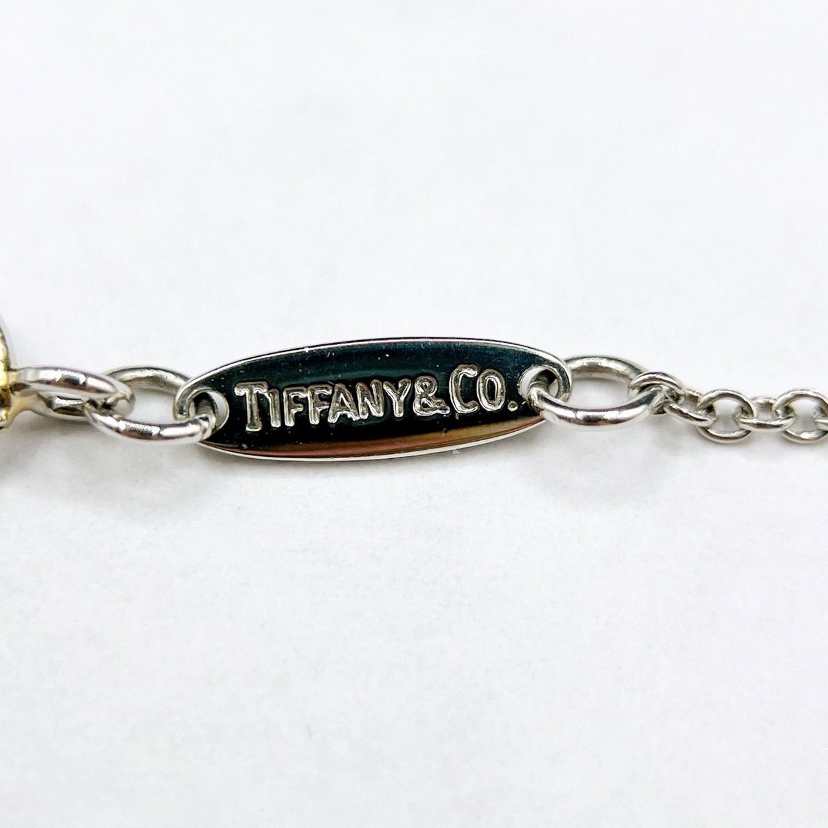 Tiffany & Co Daisy Key Diamond Platinum Necklace 40.5 cm — view 4