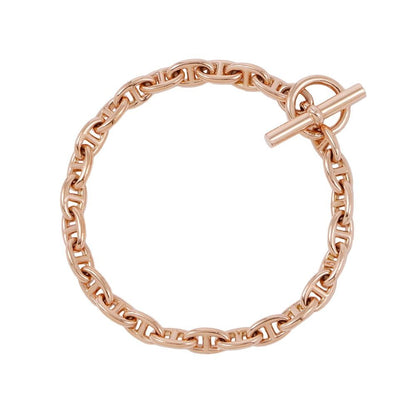 Hermes Bracelet Chaine D'ancre TPM 26 Links 18K Pink Gold