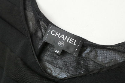 Chanel Dress Size 38 Knit Short Sleeves Made In France 20240520 Gp6403