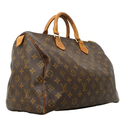 Louis Vuitton Handbag Monogram Speedy 35 Brown — view 2