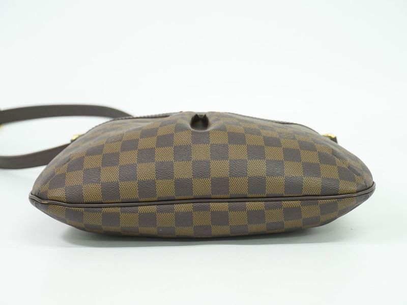 Authentic Louis Vuitton LV Bloomsbury PM Damier Ebène Shoulder Bag Pochette