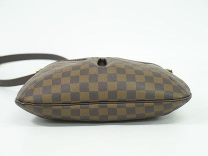 Authentic Louis Vuitton LV Bloomsbury PM Damier Ebène Shoulder Bag Pochette