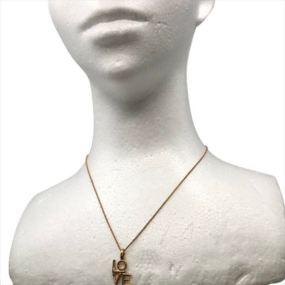 Saint Laurent Love Necklace Gold