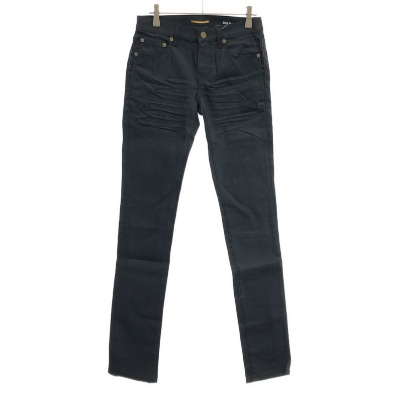 Saint Laurent Paris D26 W Sk-Lw Stretch Denim Pants 614447 Yo500 Black 24