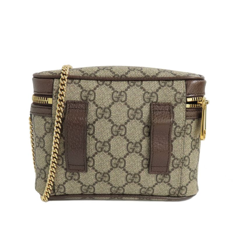 Gucci Ophidia Web Stripe Belt Bag 699765 2WAY Shoulder Bag Beige
