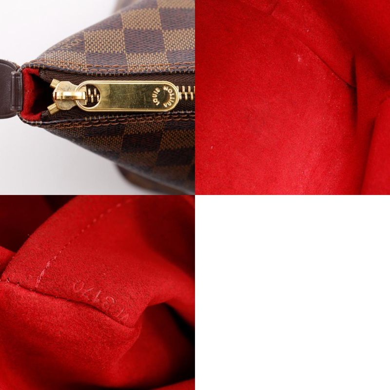 Louis Vuitton Saleya PM N51183 Damier Canvas Brown Vi3170 Ladies Handbag