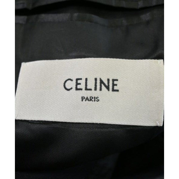 Celine Tailored Jacket Wool Black — view 3