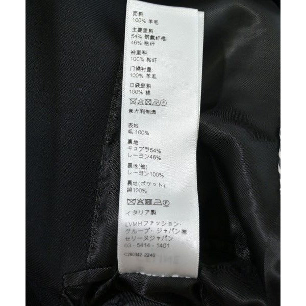 Celine Tailored Jacket Wool Black — view 4