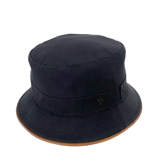 Hermes Bucket Hat Black Brown Buckeye Size 57