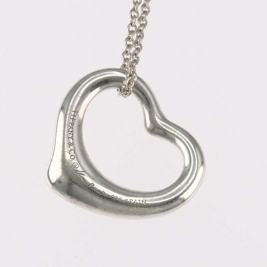 Tiffany & Co Necklace Open Heart 15 mm Silver 925