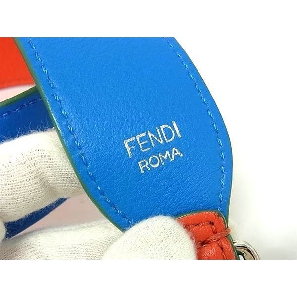 Fendi Strap You Leather Shoulder for Bag Blue — view 4