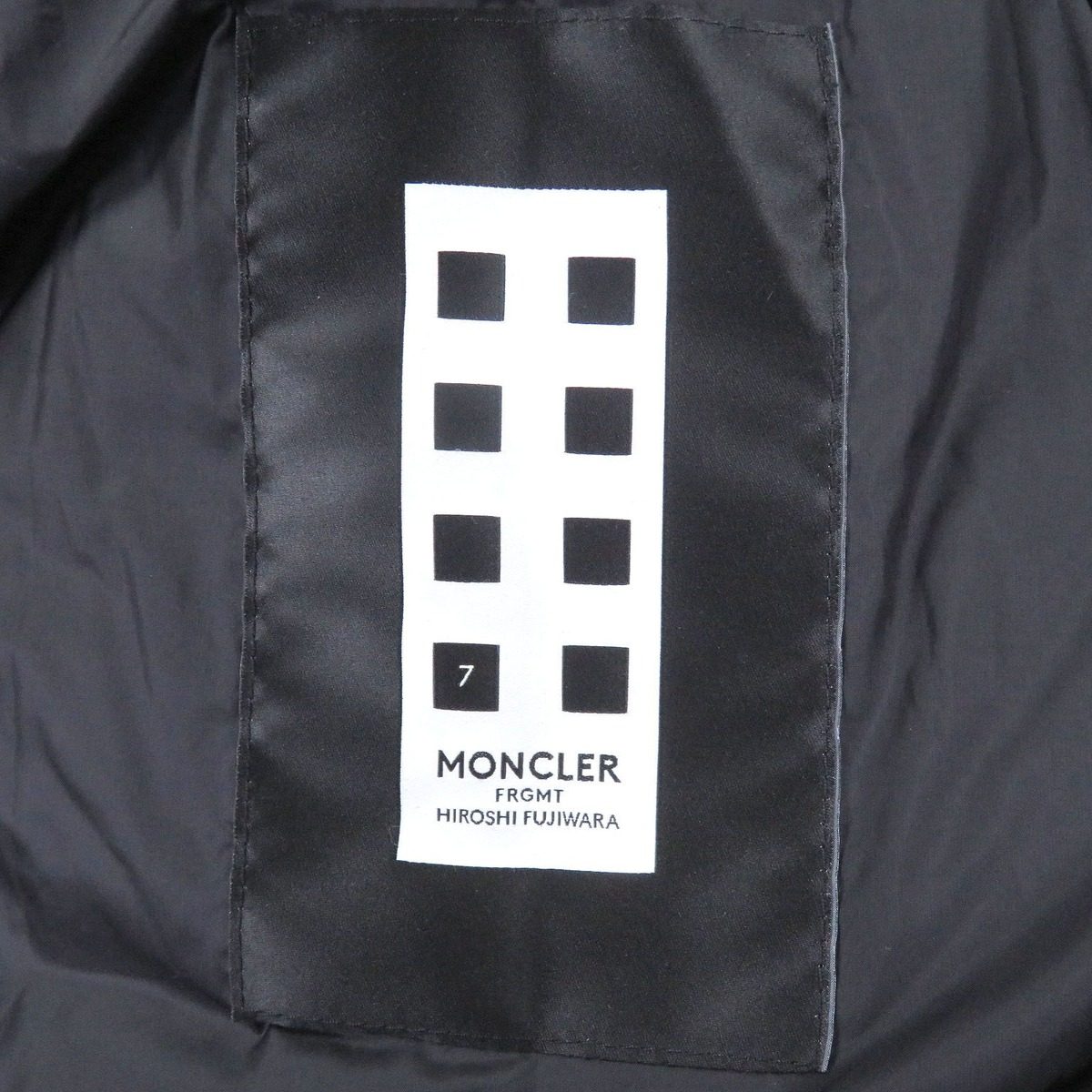 Moncler Genius 7 Fragment Sammy Giubbotto Cotton Nylon Hiroshi Fujiwara Down — view 8
