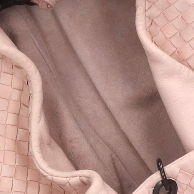 Bottega Veneta 125787 Medium Campana Intrecciato Leather Handbag Women