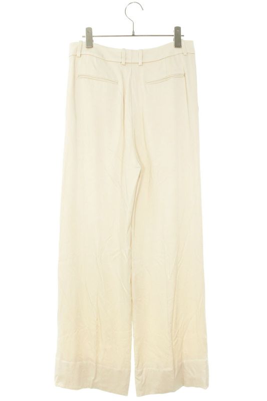 Saint Laurent Paris 736498 Y3g36 Silk Long Pants Men's 44