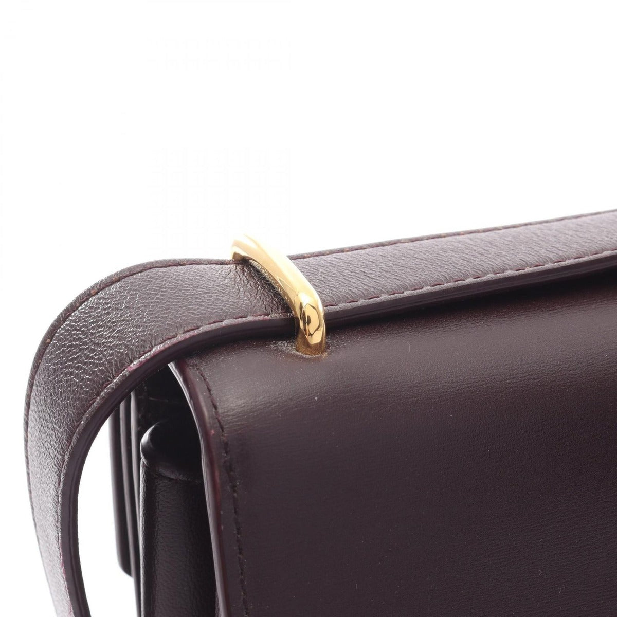 Bottega Veneta Shoulder Bag the Clip Gold Leather — view 6