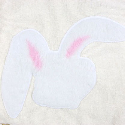  DIOR Homme 313m657at498 ERL Crewneck Rabbit Patch Logo Embroidery Pile Fabric