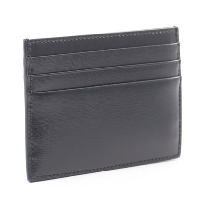 Celine Card Case Triomphe Black Leather — view 2
