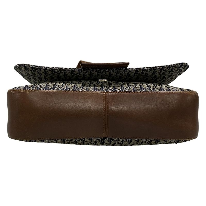 Dior/christian Dior Shoulder Bag Street Chictrotter Navy And Ivory And Dark