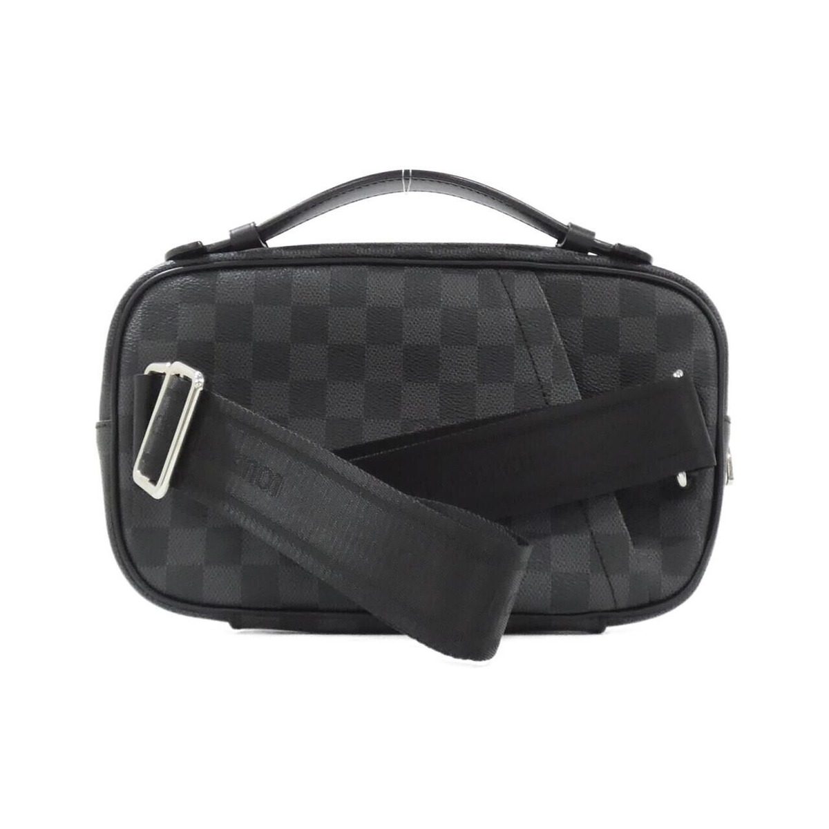 Louis Vuitton Damier Graphite Ambler Shoulder Bag — view 2