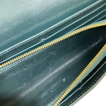 Celine Long Wallet Large Flap Wallet 10b563bel31an Amazon (dark Green)
