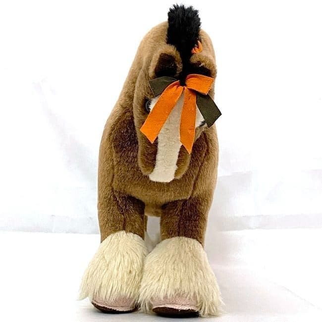 Hermes Plush Ermie PM Brown White