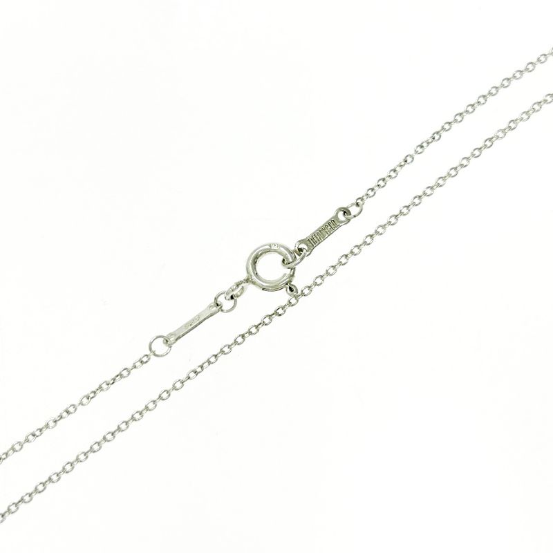 Tiffany & Co Silver Eternal Circle Necklace 3.2g 925 Engraved 472559 Necklace