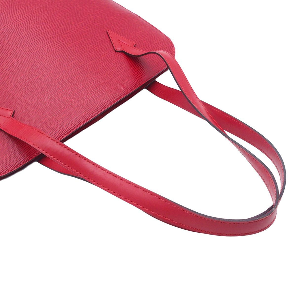 Louis Vuitton Epi Lussac Castilian Red Shoulder Bag — view 4