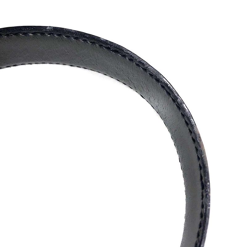 Gucci Horse Buckle Leather Belt Black 80 32