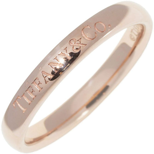 Tiffany & Co Ring 18K Pink Gold T&CO Band Ring Width 3mm (012in)