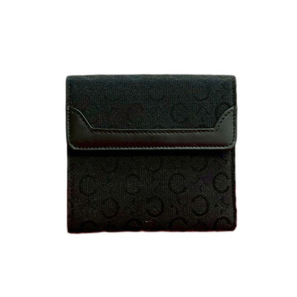 Celine C Macadam All Over Pattern Canvas Leather