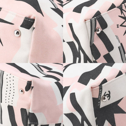 Chanel Shoulder Bag Tote Bag Cruise Line Chain Shoulder Canvas With Coco Charm