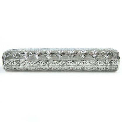 Cartier Mosaic Outer Jacket Oval Shape Opal Rhinestone Blue Stained Glass Gas