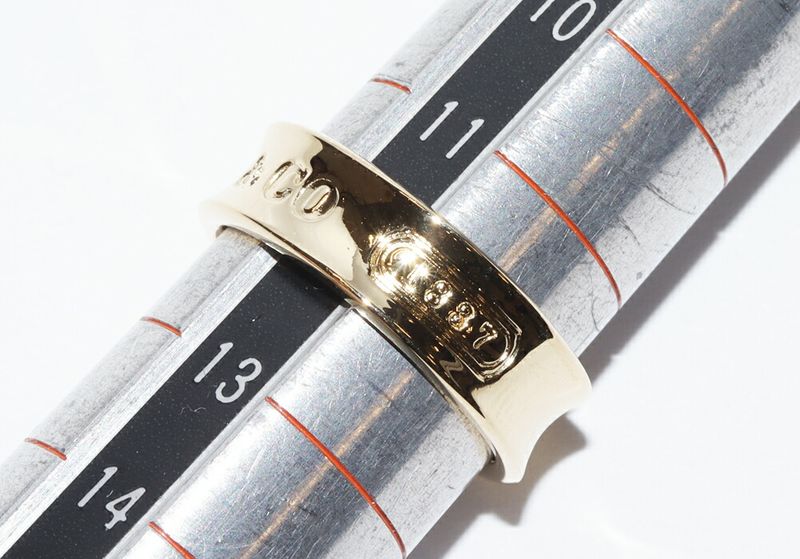 Tiffany & Co Ring 18K Yellow Gold 1837 Medium Ring Width 6mm (024in)