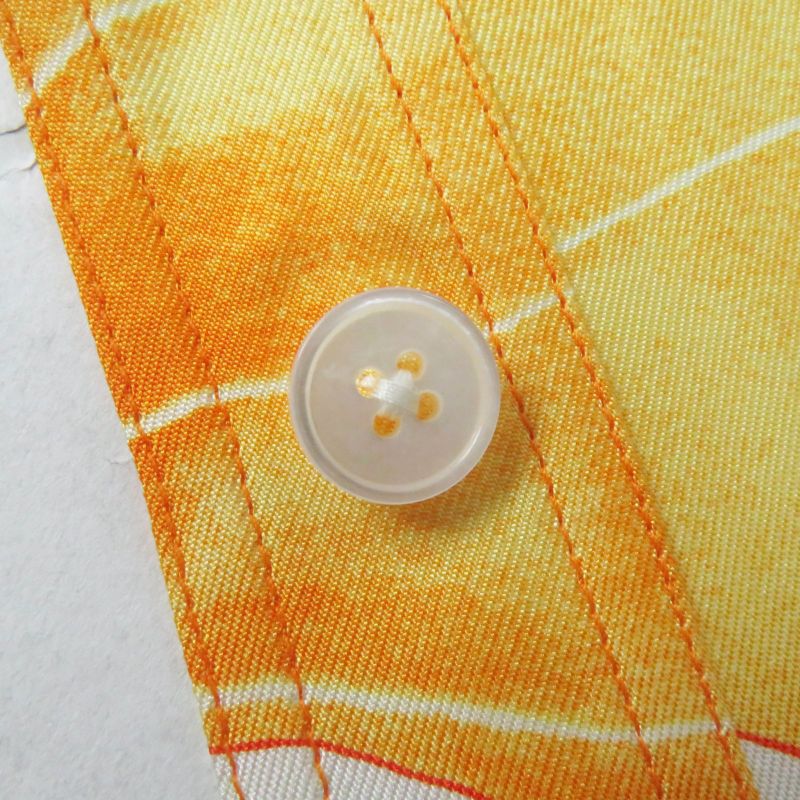 Hermes Vintage Les Capucines Golden Lotus Flower 100% Silk Margiela Period