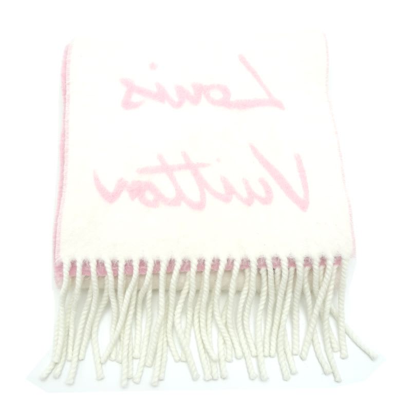 Louis Vuitton Muffler Fluffy Gram Scarf