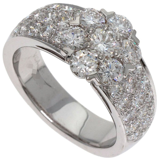 Van Cleef & Arpels Fullette Diamond Ring 18k White Gold