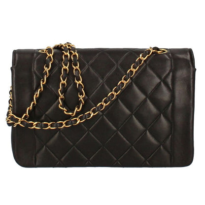 Chanel Diana 25 Chain Shoulder Bag A01164 Lambskin Women Shoulder Bag Dark