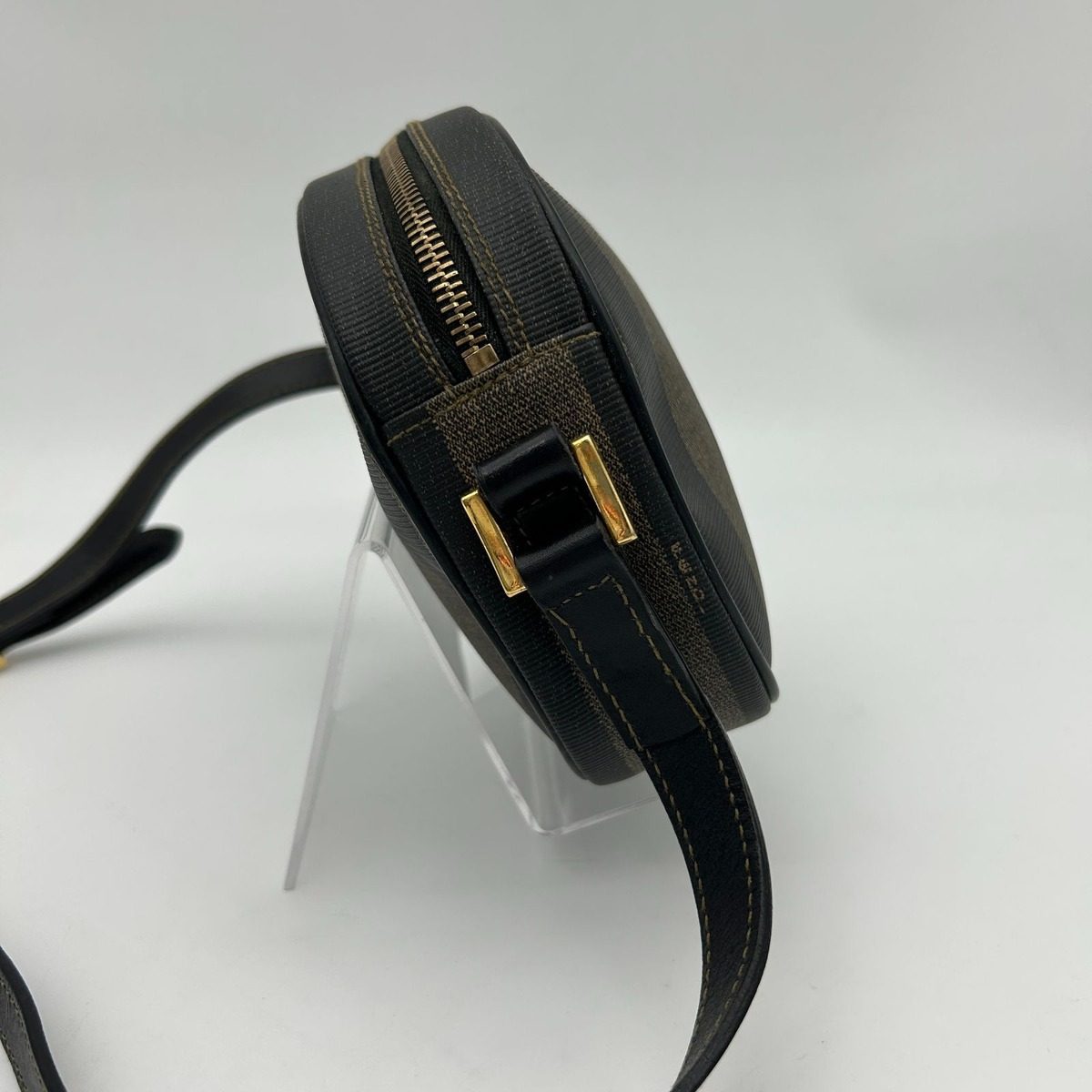 Fendi Pecan Pattern Shoulder Bag — view 4