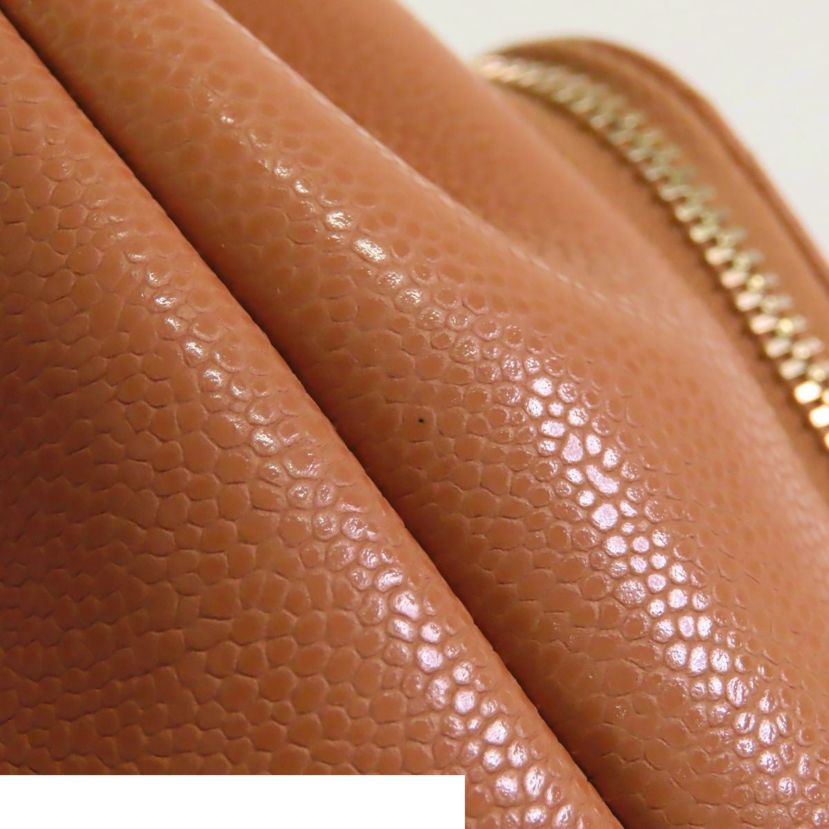 Chanel Chain Clutch Pink Beige Shiny Calfskin 2-Way — view 6