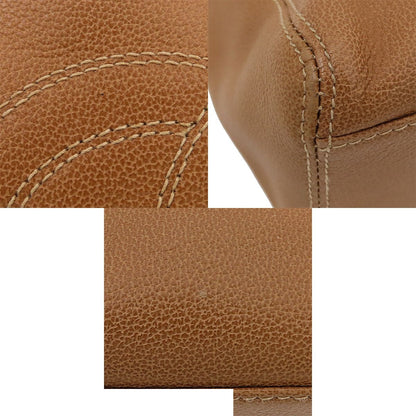 Chanel Tote Bag Camel Gold Caviar Leather CC Logo — view 7