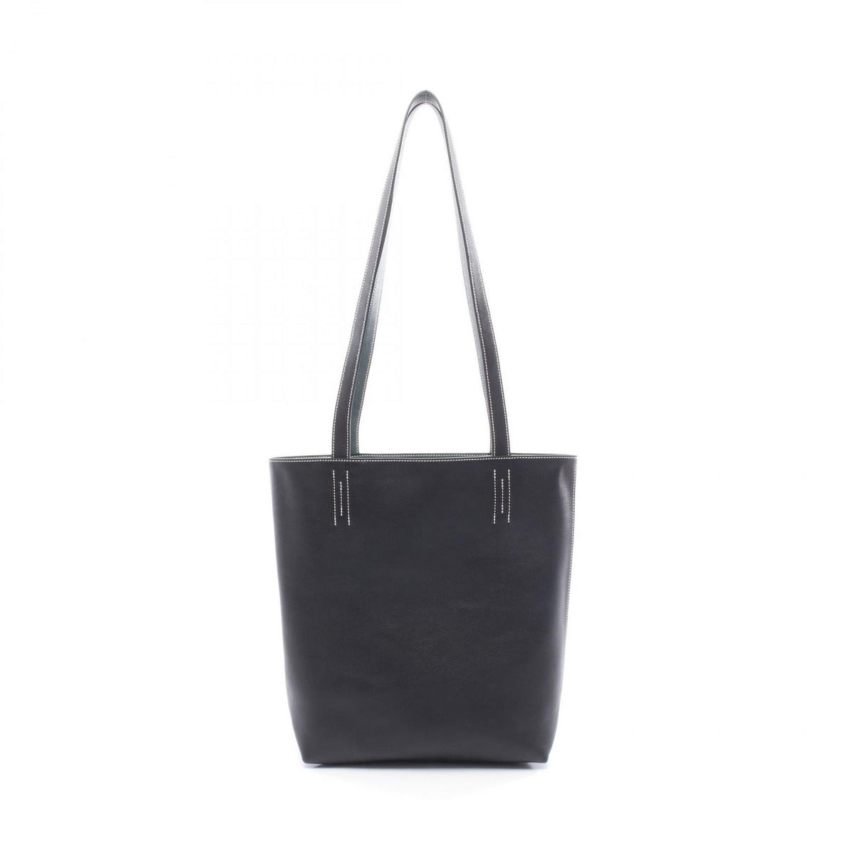 Hermes Tote Neo Double Sens 35 Verremoyen Black Veremoyen