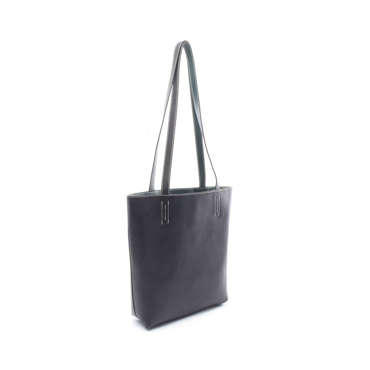 Hermes Tote Neo Double Sens 35 Verremoyen Black Veremoyen — view 2