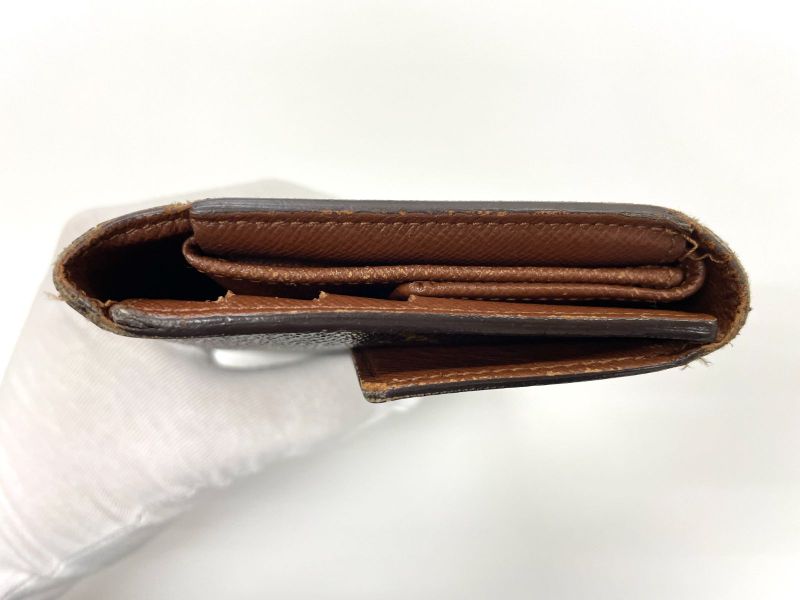 Louis Vuitton Monogram Porte Trésor International Long Wallet M61215 Brown Made