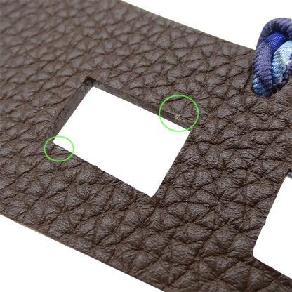 Hermes Charm Petite Ash Torii Ladies Men's Brand Vaux Epson Togo Purple Dark