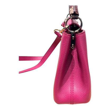 Louis Vuitton ⑤ Tr0116 Python Handle Capucines BB 2WAY Handbag Ladies Pink