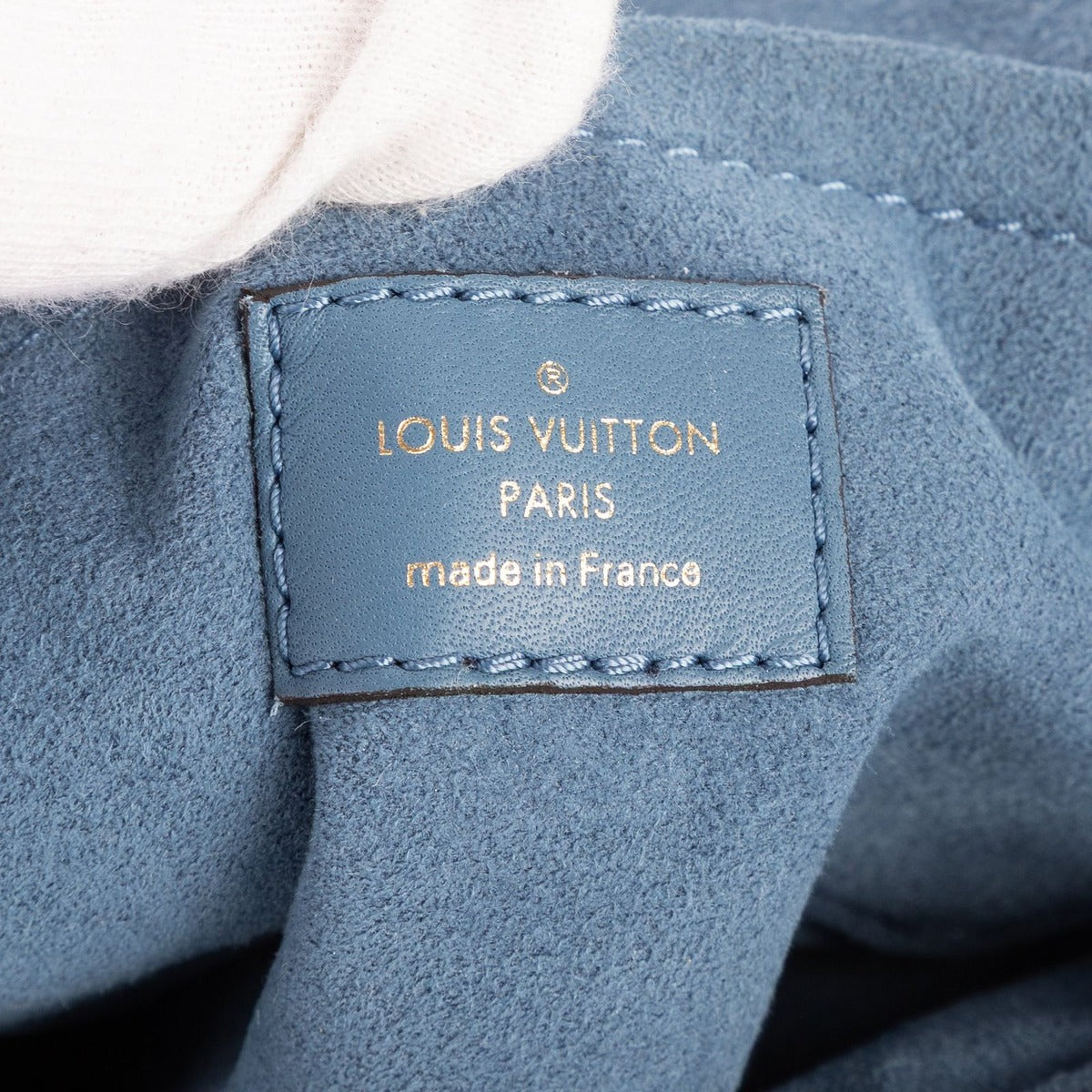 Louis Vuitton Rocky BB Blue Brown Monogram Canvas — view 10