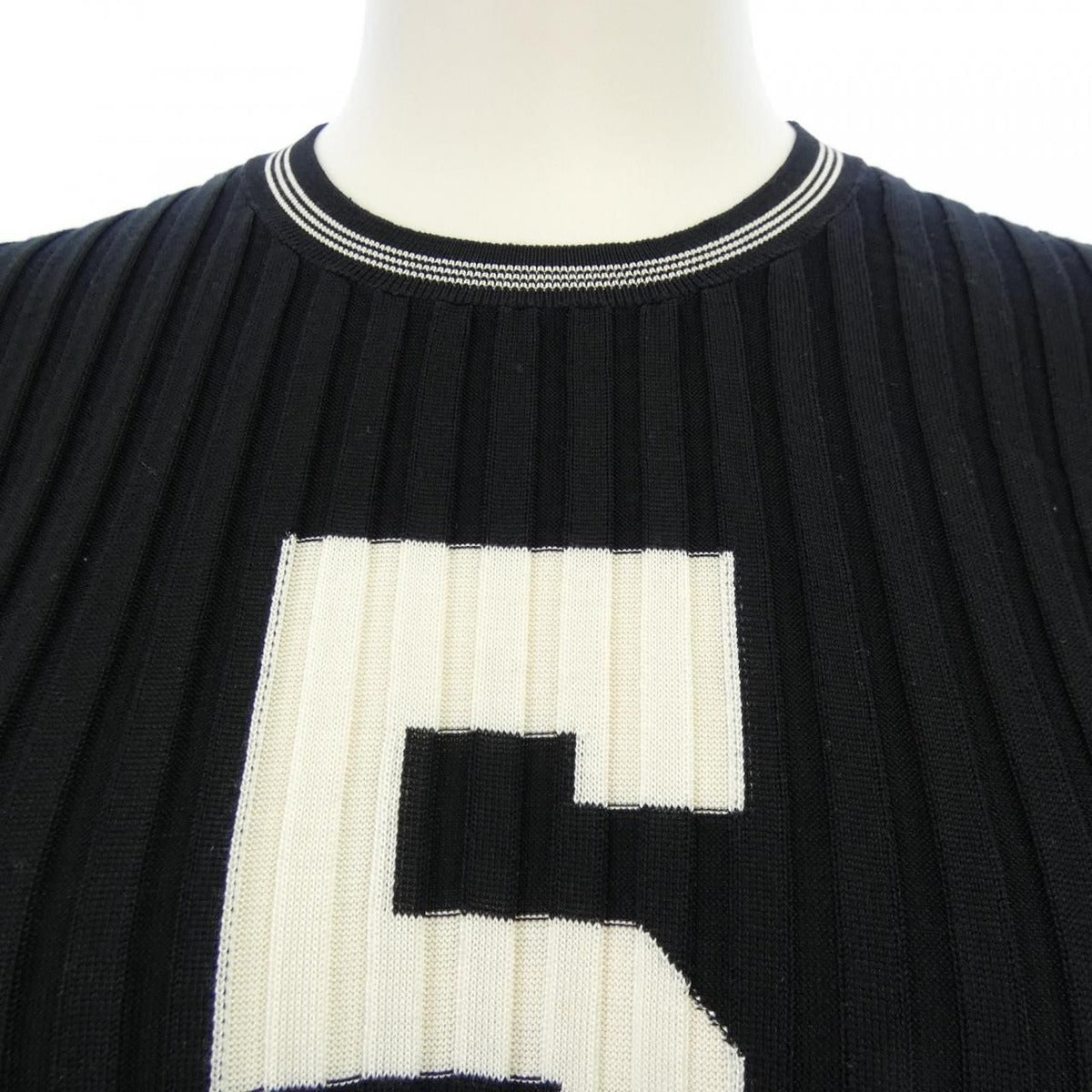 Chanel Knit Top Black 36 — view 6