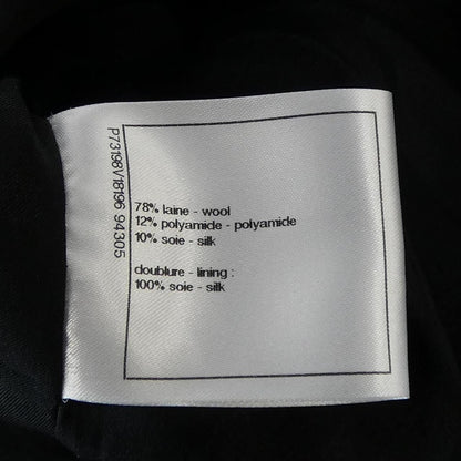 Chanel Coat Black 34 — view 3