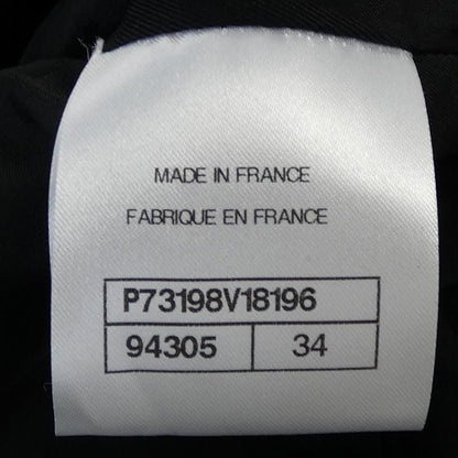 Chanel Coat Black 34 — view 4
